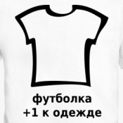 Принт Детская футболка Stedman/Fruit of the loom, белая